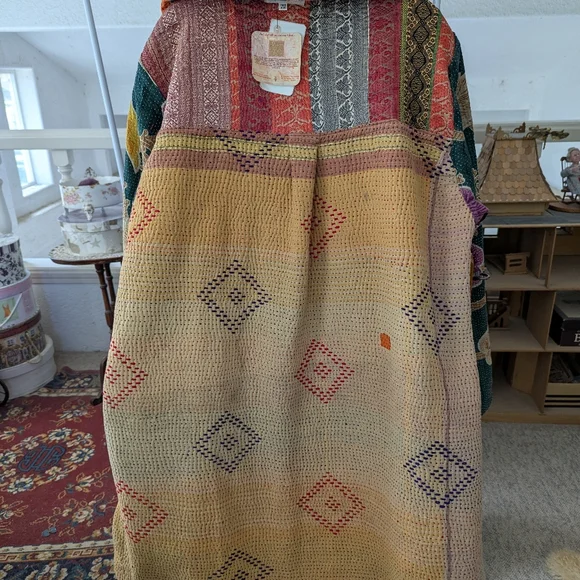 Kantha Bae Drifter Coat - Picture 4 of 6